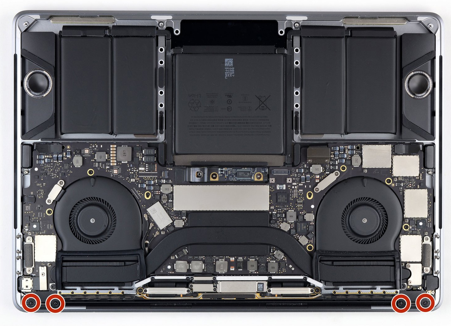 Internal Photo of Apple Macbook Pro A1706 A1708 2016 2017 LCD Screen Assembly Display Space Gray (A1706 2016)